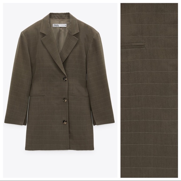 NWT. Zara Limited Edition Jacket Dress. Size L. - Picture 3 of 10